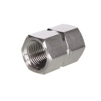 Sechskant-Gewindemuffe 2 x IG H-SSA Edelstahl