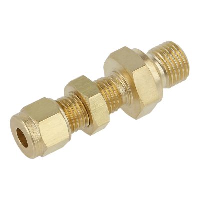 Schotteinschraubverschraubung, gerade B-CBMC, Messing